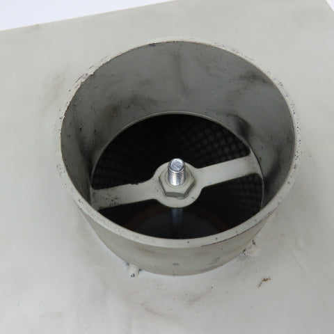 10" x 10" Flange Mount Dust Intake Cabinet Filter Assembly 3-1/2" Duct