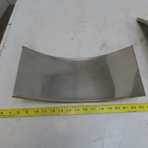 B-Line 802SS620-06-45V112 Stainless Steel Inside 45° 6"W Cable Tray Cover Lot/2