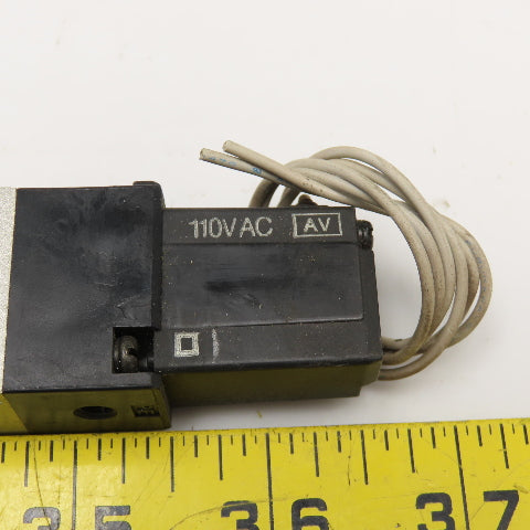 SMC NVZ5120 5/4 Way Pneumatic Directional Valve 110V Coil