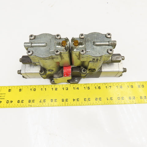 Shrader Bellows L4252921153 Pneumatic Double Solenoid Valve 120V Coil