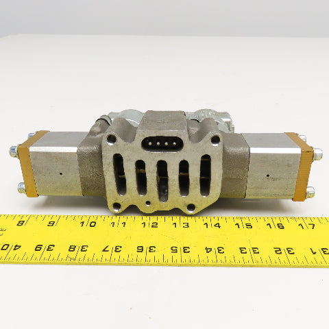 Shrader Bellows L6653922153 Pneumatic Double Solenoid Valve 120V Coil