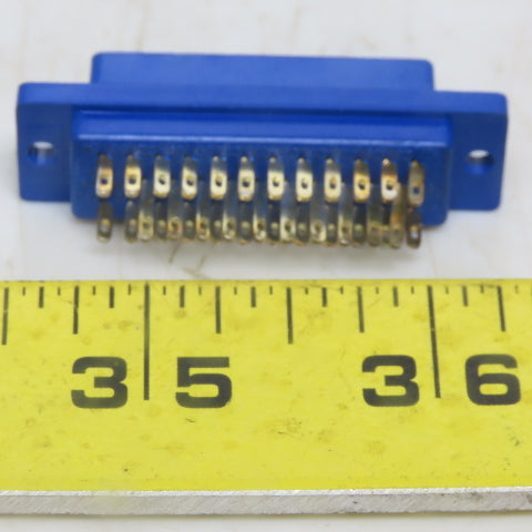 Honda 34F FANUC I/O Plug Female Solder Connector Lot of 2