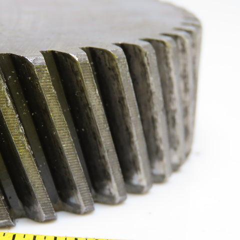 5.16" OD x 1-1/8" Left Hand Helical Gear 20°PA 1-1/4" Spline Shaft 50T