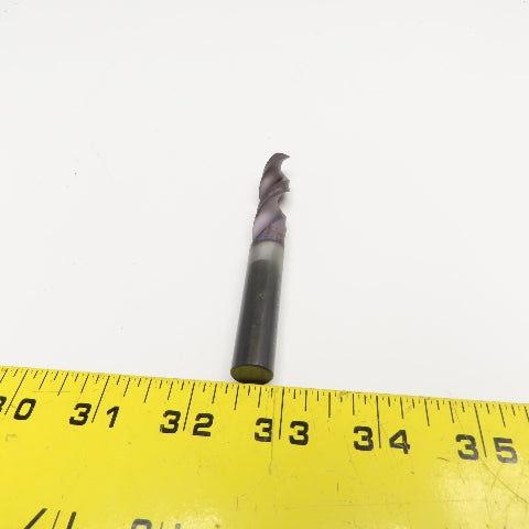 Titex A1148x31/64IN 31/64" Jobber HSS Firex Coated 2 Flute Drill Bit 4" OAL