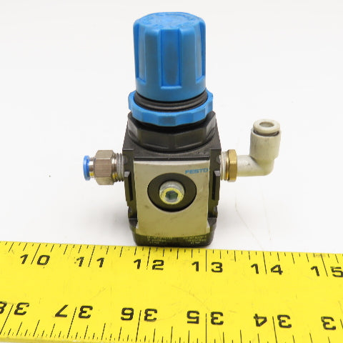 Festo LR-M1-N1/4-10 1/4" NPT 300 PSI Compressed Air Regulator