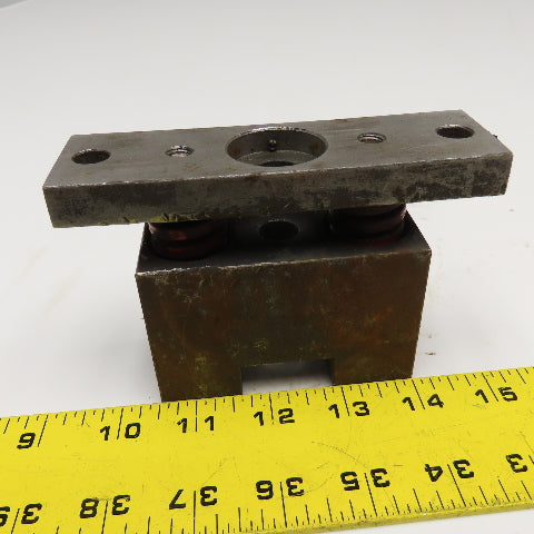Unipunch 1.250" Square Tube Hole Punch Stripping Unit Press Brake