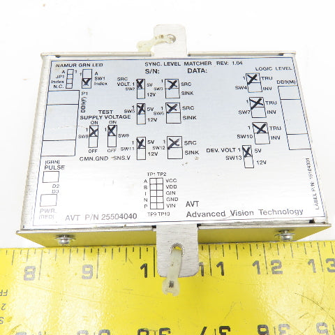 Advanced Vision Technology 25504040 Sync Level Matcher Rev: 1.04