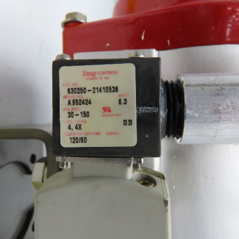 Automator SRB127 Pneumatic Valve Actuator 140 PSI 120V Coil