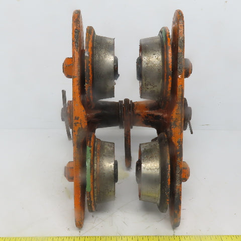 Yale SP 1/2 Ton Push/Pull Ball Bearing Hoist Beam Trolley 2" to 4" Flange