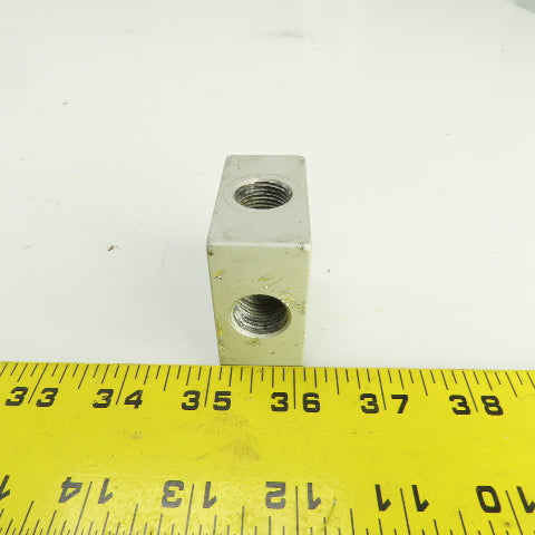 Anver 4-Port Aluminum Pneumatic Air Manifold 3/8" NPT For Vacuum Lifter Spreader