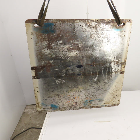 30" x 30" x 1" Thick Solid Steel Jig Fixture Workholding Setup Plate