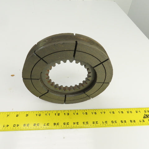 Raybestos 450-11-6 R-3505-3 Brake Pad 8-1/8" OD x 1-3/8" Thick 24 Tooth Bore