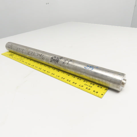 2-1/8" Diameter 17-4 Stainless Steel Non Heat Treated Round Bar Stock 25"
