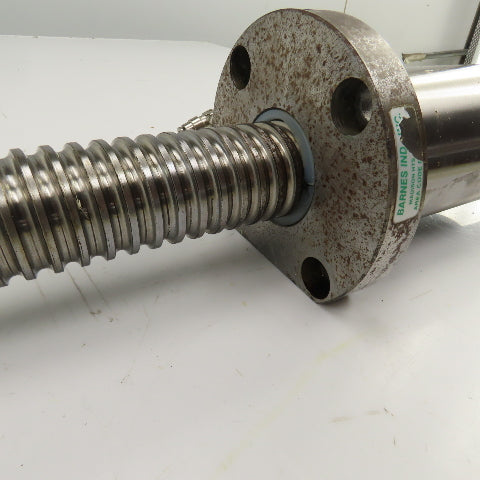 Shizuoka MILLMASTER B-10V Single Start Ball Screw & Nut 60-3/4" OAL 9mm Pitch
