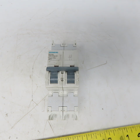 Siemens 5SJ4210-8HG41 Circuit Breaker 2-Pole 400V 10A AWG14-AWG 4