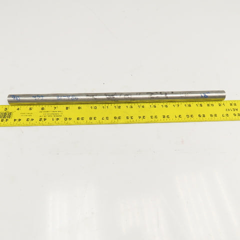 7/8" Diameter 455 Stainless Steel Non Heat Treated Round Bar Stock 18"