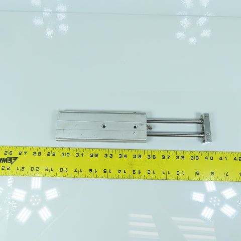 SMC CXSJL15-100 Dual Rod Guided Pneumatic Cylinder 100mm Stroke 8mm Rod