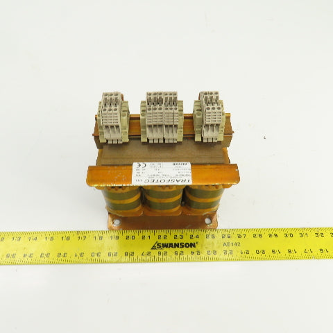 Trasfotec SRL 642588B 300VA Transformer Pri 480V 0.36A Sec 18/20/22V 9.6A 3PH