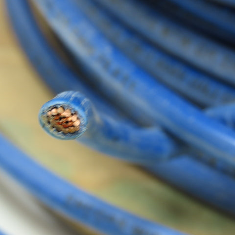 Encore Superslick 8 AWG Strand THHN/THWN-2 Blue Wire 290'