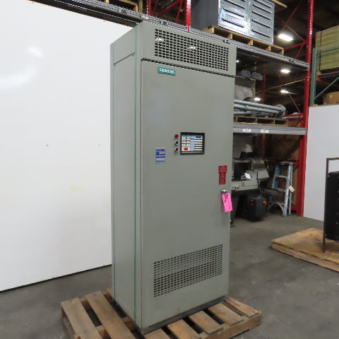 Siemens 6SE85-100-4C 100HP 120A AC Drive 460V 3PH Input 0-460V 2-66Hz Output