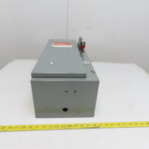 Allen Bradley 512ABB-6P-24R Combination Motor Starter Enclosure 509-A0D Sze 0
