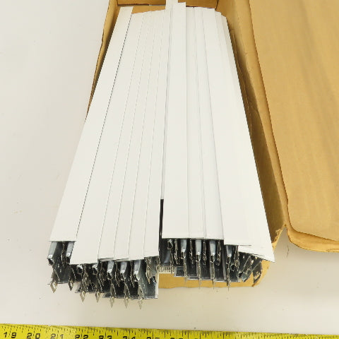 CertainTeed CS2-12-12 2' x 1.5" White Cross Tee 120 LF Lot Of 25