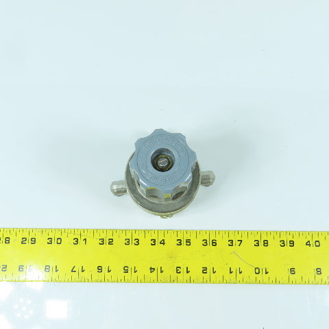Matheson 3452 Stainless Steel High Flow Gas Line Regulator 500 PSI