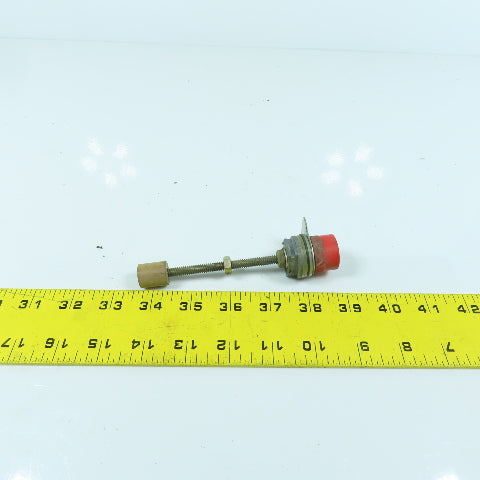 Starter Contactor Reset Plunger Switch Button 3-3/4" Depth