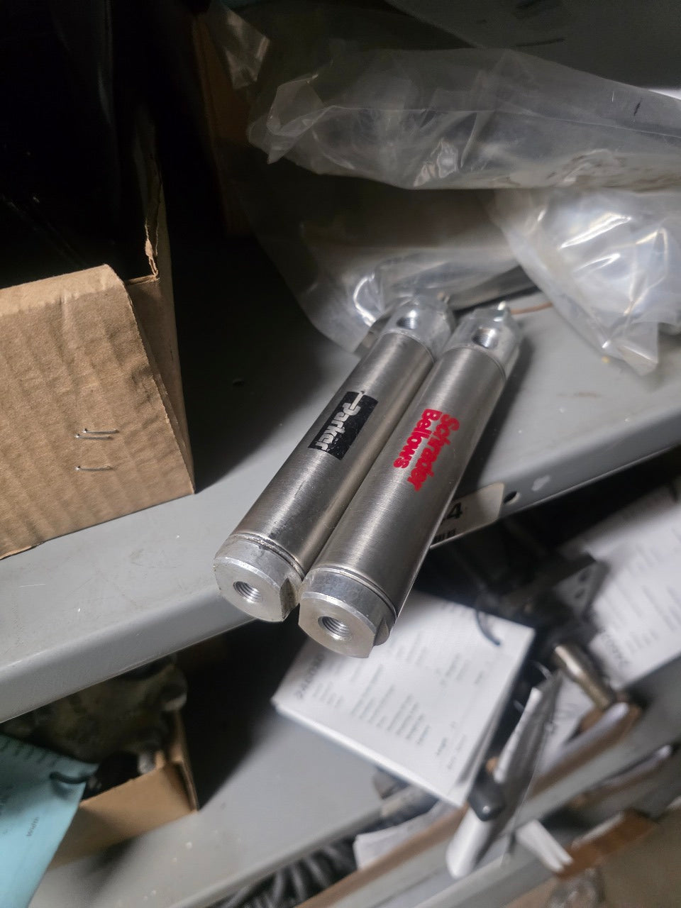 Parker 1.06DSR03.0 Double Acting Stainless Air Cylinder 1-1/16" Bore 3" Stroke