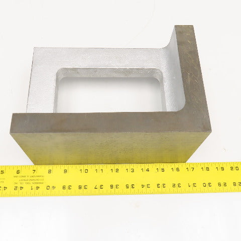 10" x 7" x 5-1/2" Wide Cast Iron Milled Finish Set Up Angle Block 1-1/16" Thick