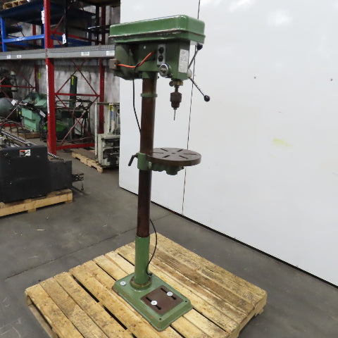 Ludell FDP-12 Drill Press 3" Stroke 6-1/2" Throat MT2 Spindle 110V 1PH 12 Speed