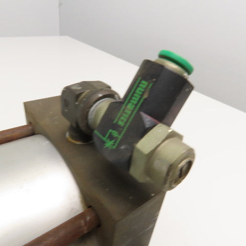 Numatics T2AR-20A1D-DAA2 4" Bore 20" Stroke Trunnion Air Cylinder Actuator