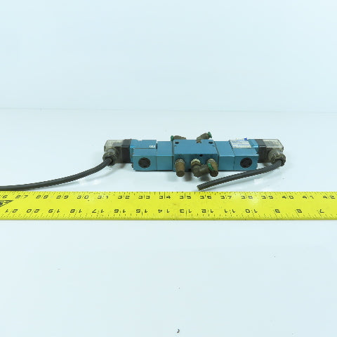 Mac 821C-PM-111JC-152 4/2 Way Double Solenoid Pneumatic Valve 150PSI 120V