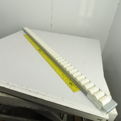 Yazaki EF-2067CB Gravity Flow Creform Placon Conveyor Section 67"OAL x 3-3/4" W