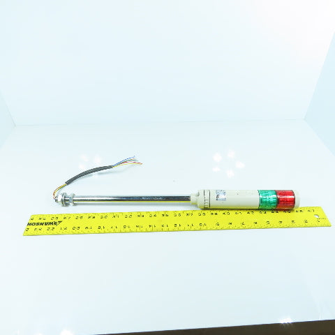 Patlite LCE-02 Red & Green Signal Stack Light 24V AC/DC