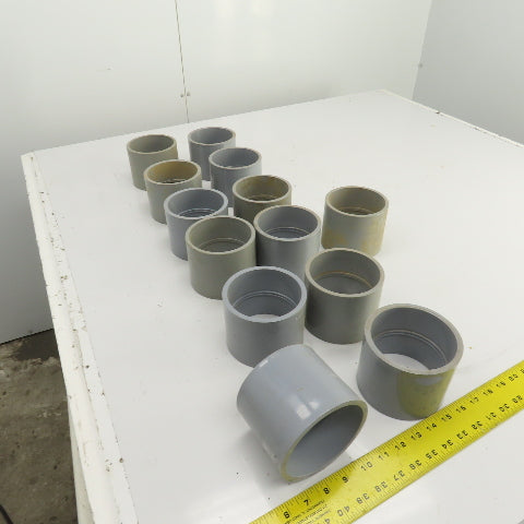 Carlon 3-1/2" Slip x Slip PVC Female Coupling Lot Of 13
