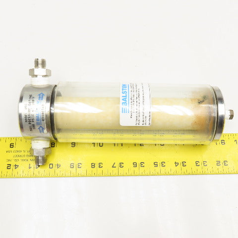 Balston 45G 1/2" NPT Pyrex High Volume Sample Analyzer Filter