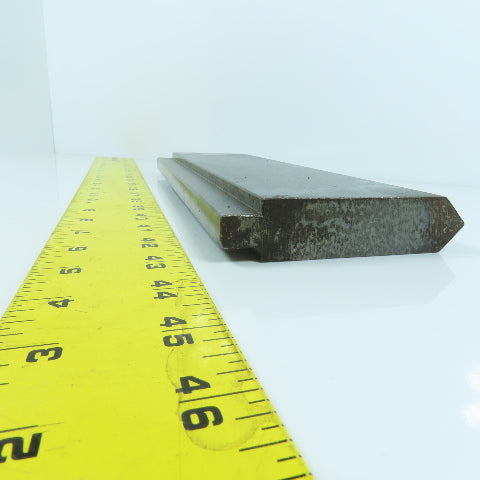 12" Press Brake 90° Forming Angle Die Block 1/2" Tang 3-5/8" High 1" Thick