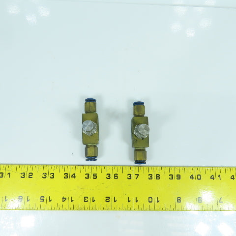 Kuroda SP-2H-2 Pneumatic Pressure Control Valve Regulator 8mm Lot Of 2