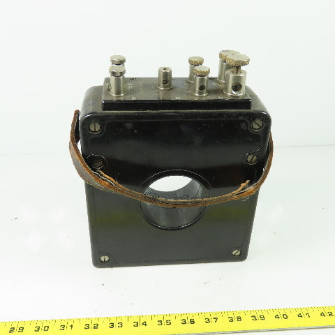Instrument Model 327 Portable Current Transformer Freq25-500 Line Volts2500 25VA