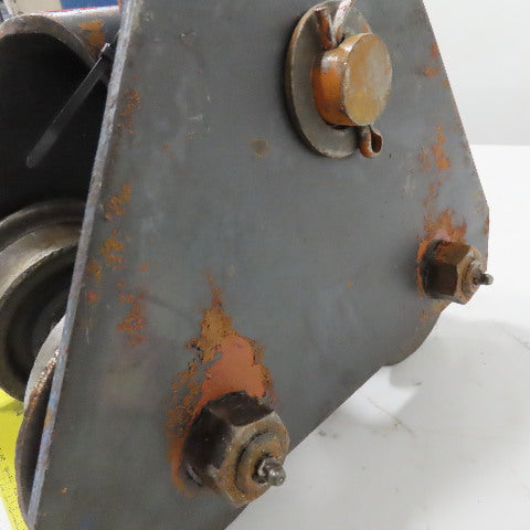 Harrington Model D 1 Ton Capacity Manual Push Pull Beam Trolley 4-6" Flange
