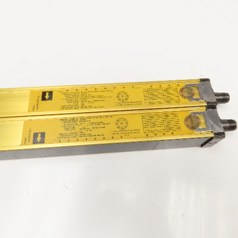 Omron F3SN-A0397P25-D F3SN-A0397P25-L Light Curtain Transmitter Receiver Set