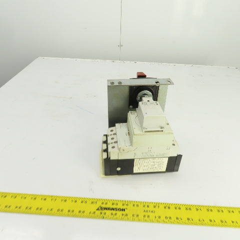 Eaton NS 2-250-NA 250A Circuit Breaker Rotary Safety Disconnect 3-Pole 600V AC