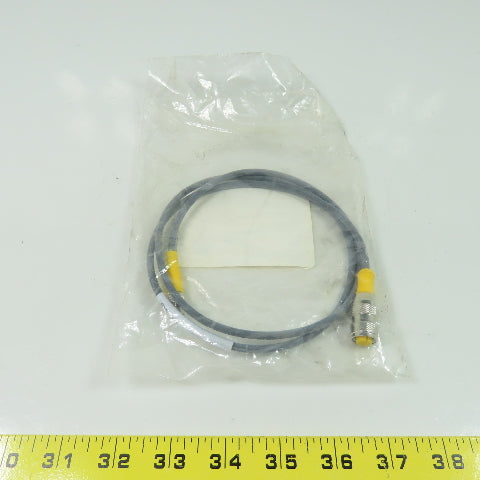 Turck RK 4T-1-PSG 3M/S90 U0930-98 Cordset Cable Straight Male To Straight Female