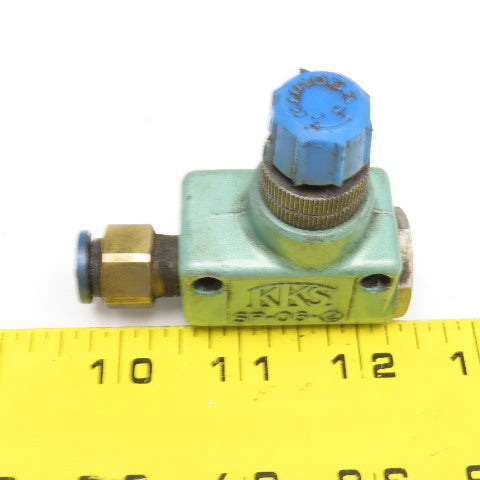 KKS SP-06-2 1/4" NPT Pneumatic Flow Control Valve