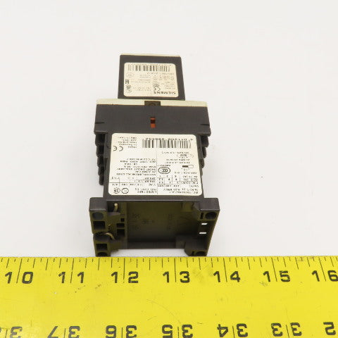 Siemens 3RT1016-2AB01 600VAC 20A Contactor Relay W/ Aux. 3RH1911-2HA12 24V Coil