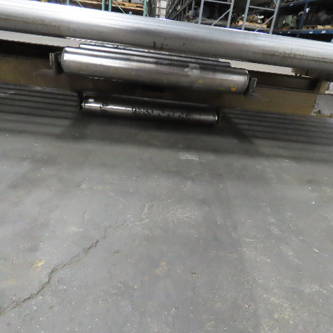 70-1/2" BF x 48" Gravity Roller Conveyor Section 60" OAL Belt Drive Capable