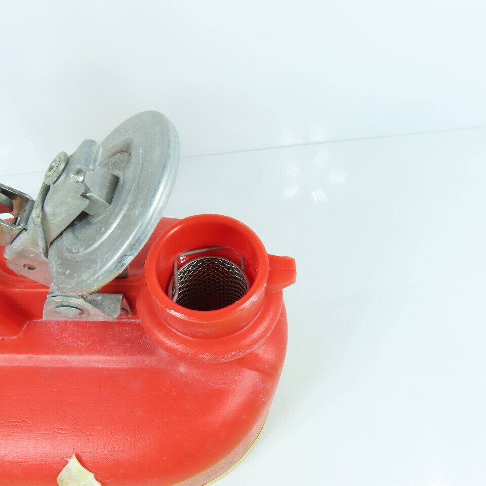 Justrite 14065 1/2 Gallon Oval Style Safety Can Non-Metallic Body SS Fittings