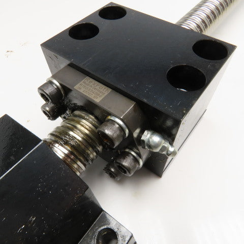 Rexroth 30mm Single Start 10mm Pitch 54-1/2" Screw Length Ball Screw Assembly