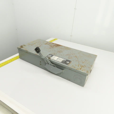 Square D D224N 200A Fusible Safety Disconnect Switch 240VAC Type 1 Enc.